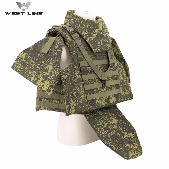 Protection complète série aramide/PE gilet pare-balles militaire tactique Cordura 506