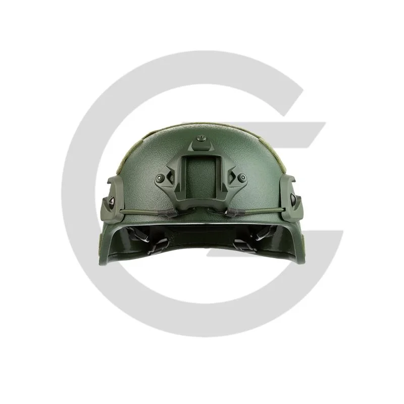 Nij Iiia. 44/9mm Police Military Protective PE/Aramid Mich Bulletproof Army Ballistic Tactical Helmet