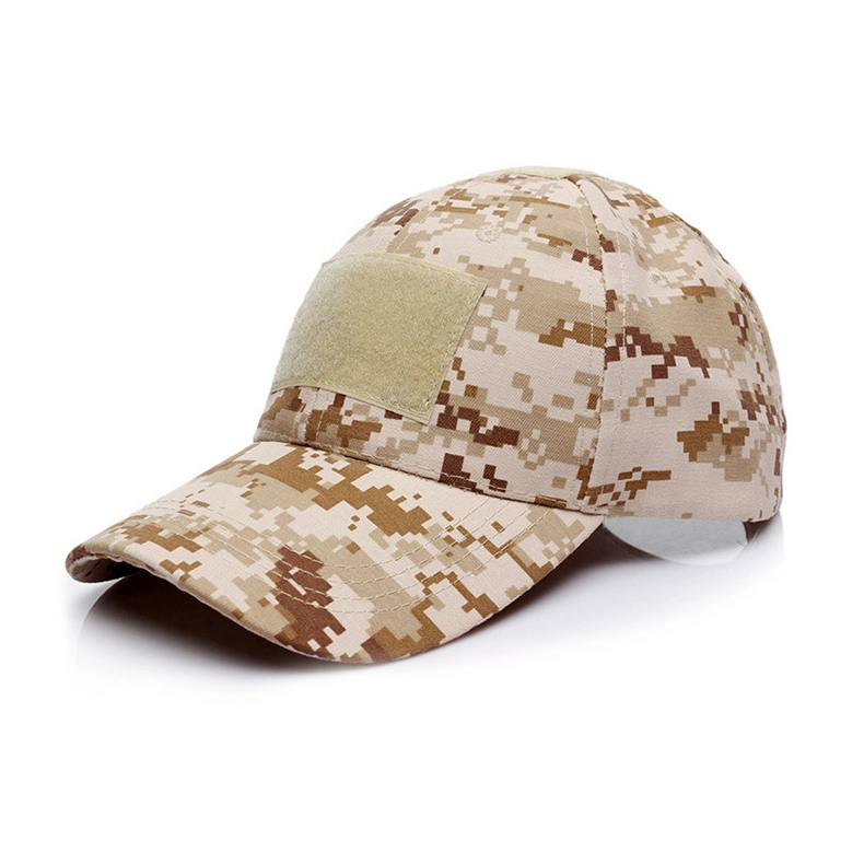 Custom Outdoor Man Green Embroidery Logo Tactical Camo Sports Baseball Cap