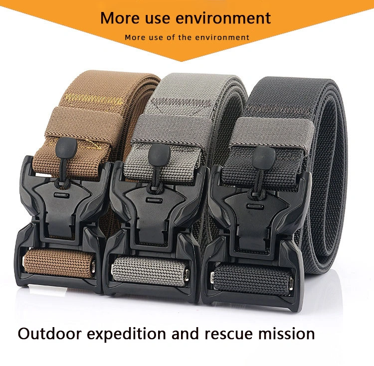 Durable Custom Elastic Waist Belt Nylon Tactical Belt