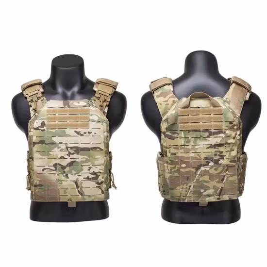 Gilet de transport de plaque tactique en nylon Chaleco Tactico Militar