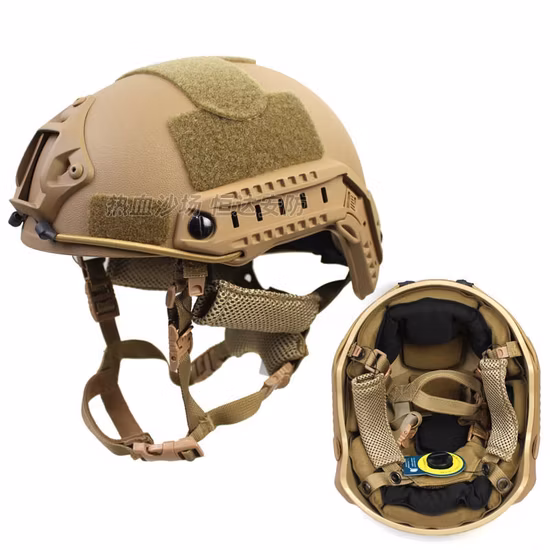 Un casque balistique bleu de la police Nij Iiia casque pare-balles pour la marque militaire