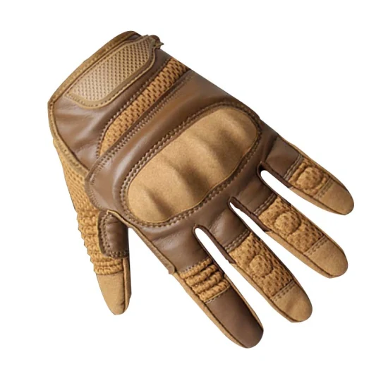 Gants de fitness en plein air kaki Men's Gants demi-doigts Gants de protection tactique