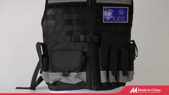 Gilet tactique multifonctionnel gilet tactique extérieur gilet de service équipement de police gilet en maille