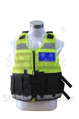 Gilet tactique Veste de sécurité routière réfléchissante Vesttactical Débardeur réfléchissant