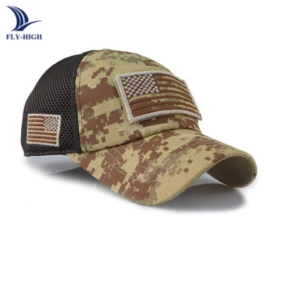 Casquette de l'armée et casquettes militaires chapeau camouflage construit camionneur opérateur tactique spécial Forces USA drapeau Patch casquette de Baseball